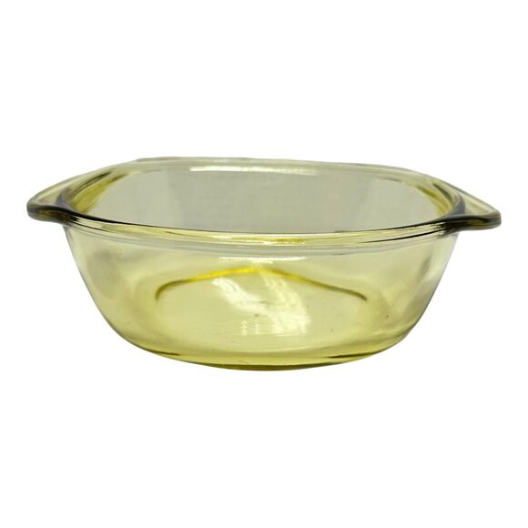 Vintage Dynaware Pyr-O-Rey Amber Glass Casserole Dish - Number 21 - Picture 1 of 7